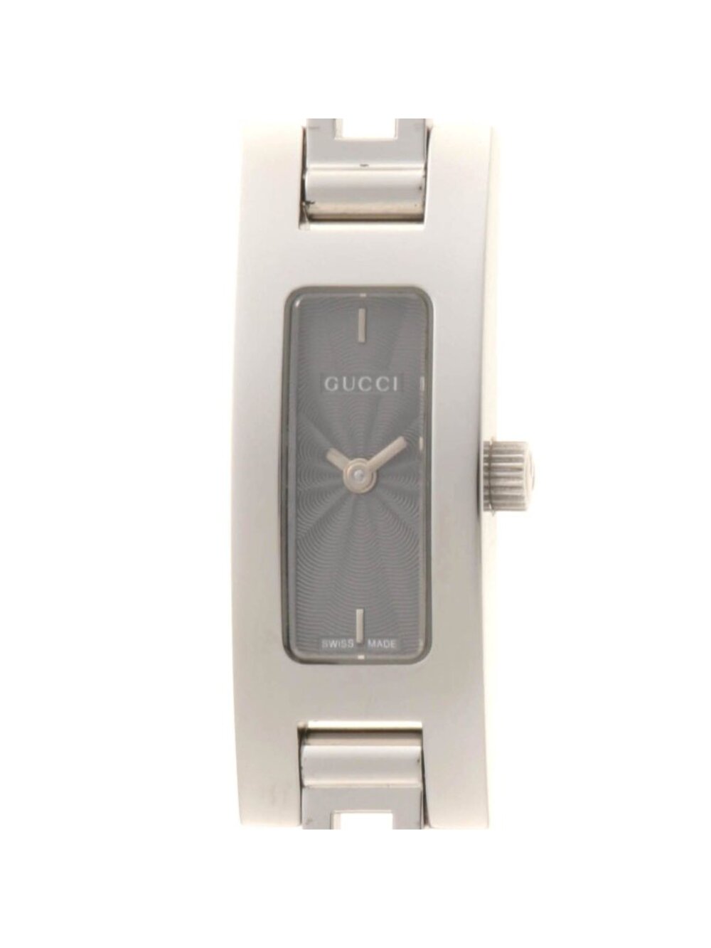 Gucci Watch Stainless Steel Gray Dial